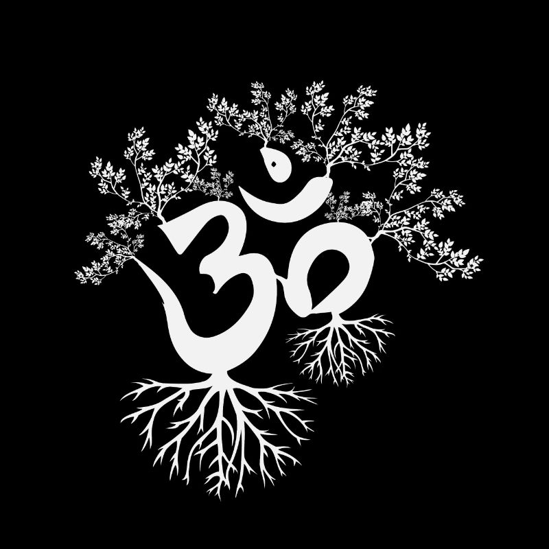 OM Goa Psytrance Baum Geschenke Idee Techno Leben
