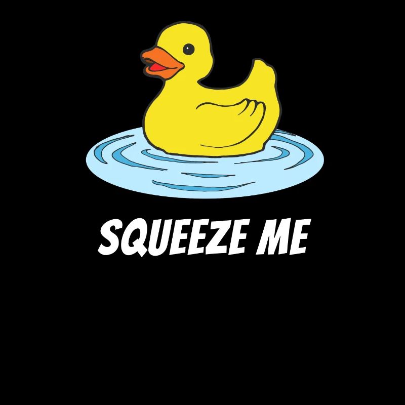 Bath duck push me squeak duck bath