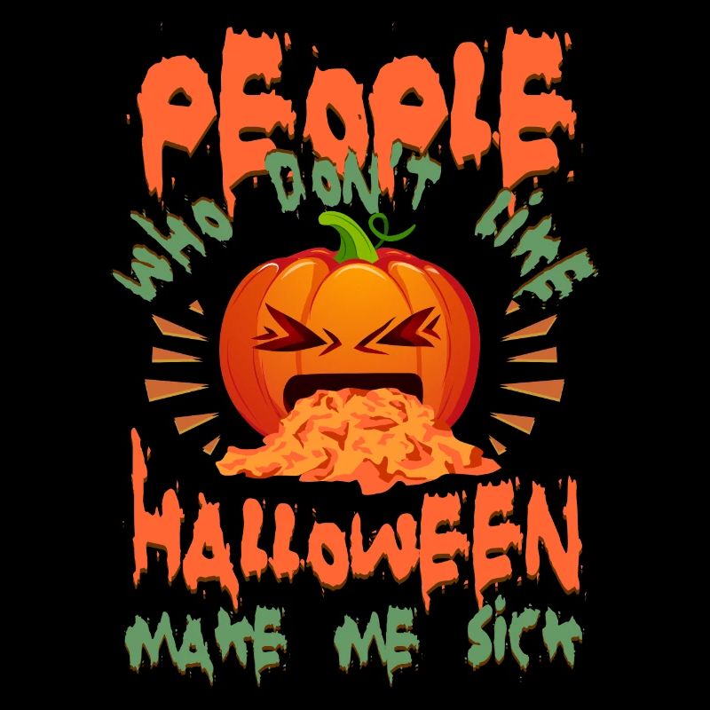 Halloween Sick Pumpkin