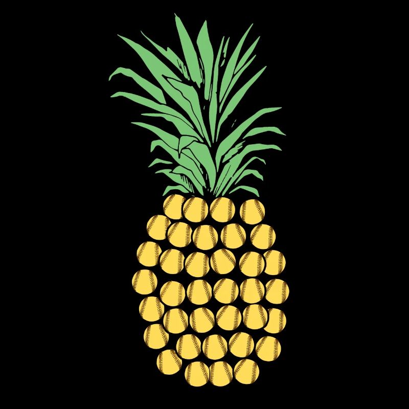 Softball pineapple gift