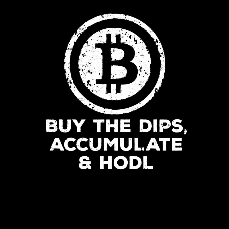 Achetez le Dip, Accumulate, HODL Bitcoin