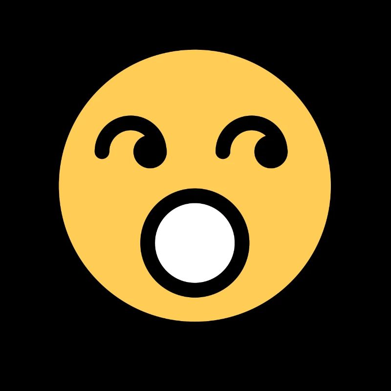 Smiley Face Rolling Eyes