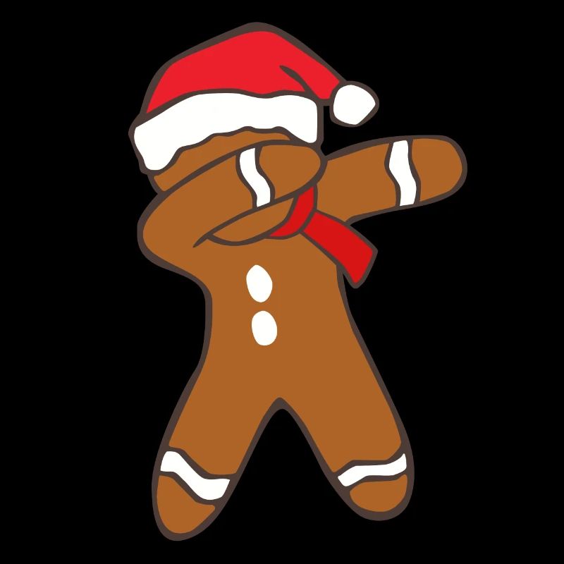 Lustig Dab Lebkuchenmann Weihnachten Geschenk Idee