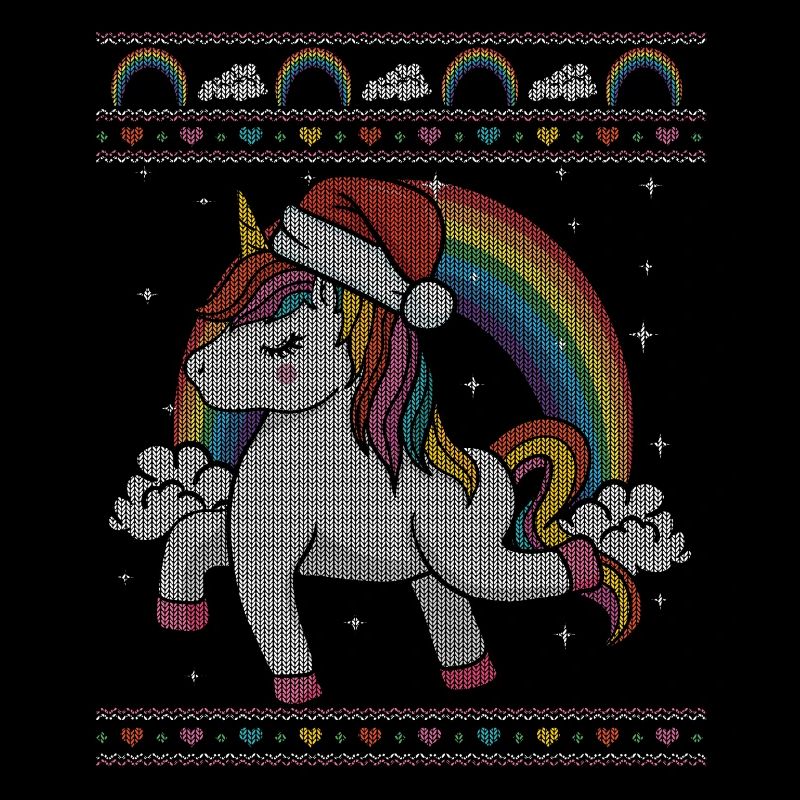 Ugly Christmas Einhorn Lustig Weihnachtsgeschenk
