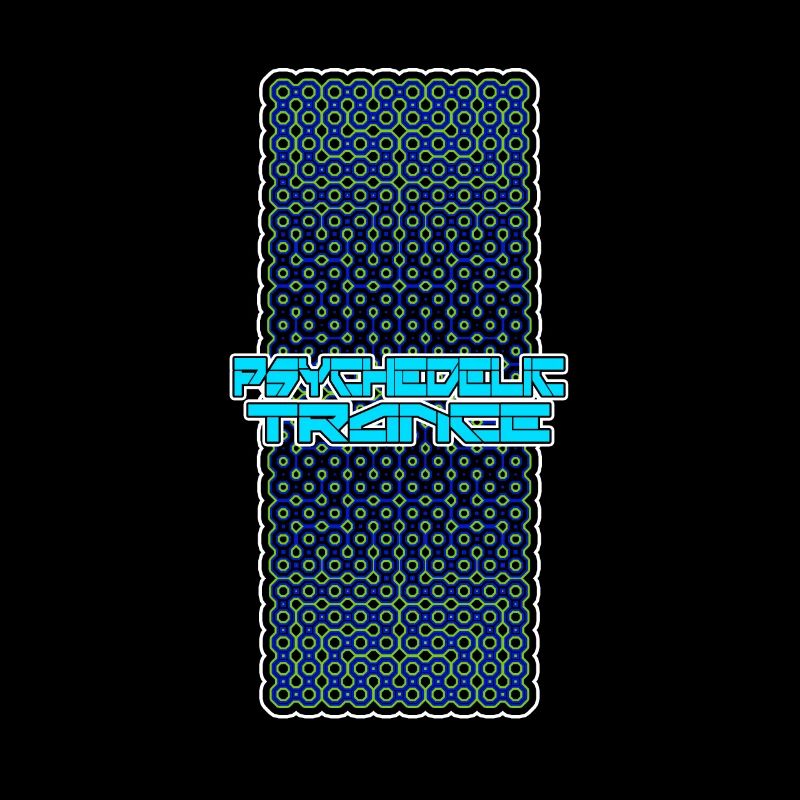 Psychedelic Trance T-Shirt Goa Psy Party Pattern Om