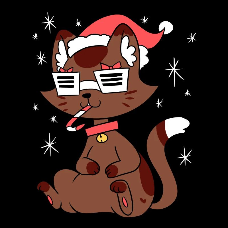 Weihnachten – Weihnachtspullover – Cool Cat