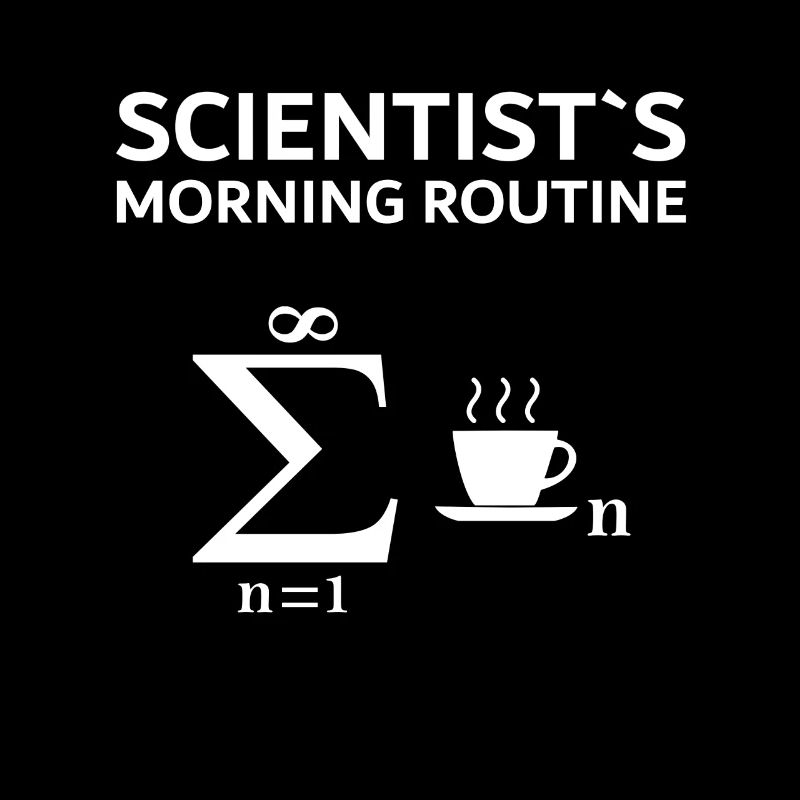 T-shirt de café pour professeur de sciences mathématiques