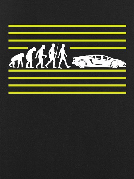 EVOLUTION VOM AFFE ZUM AUTO