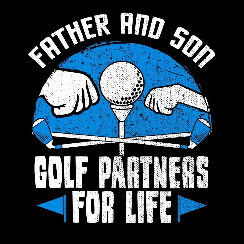 Golfen Golfer Vater Sohn Golf Geschenk