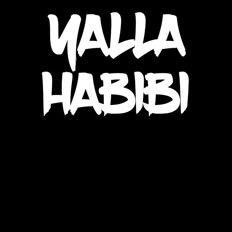 Yalla Habibi | Arabic expression, my darling
