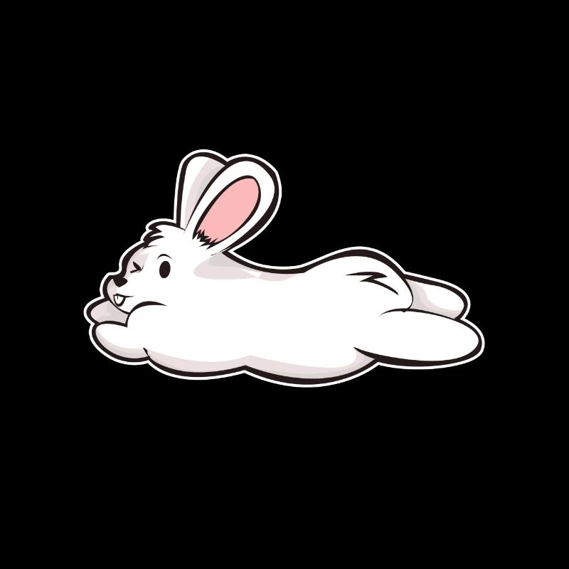 White Rabbit Rabbit Rabbit Comic Gift