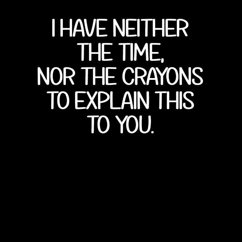 Ni le temps ni les crayons | provocation