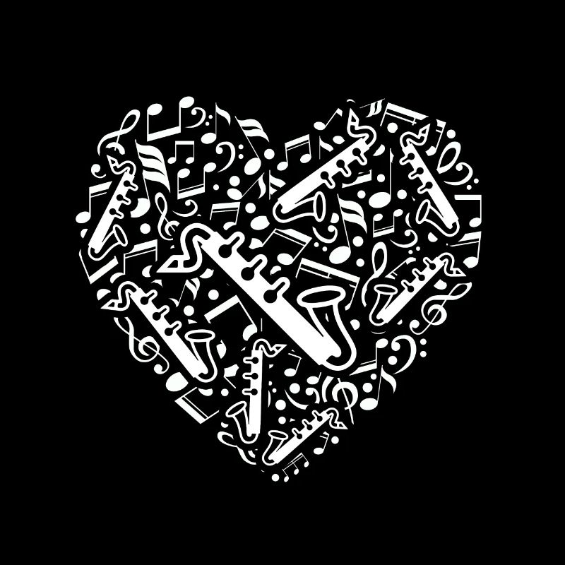 Coeur clarinette basse