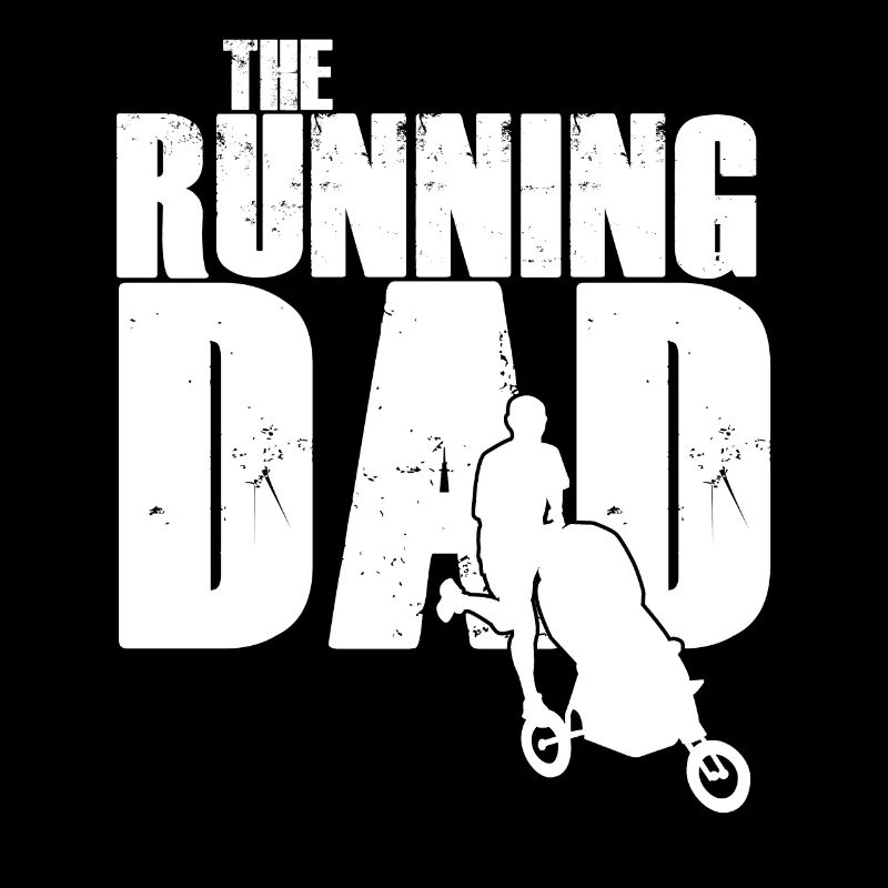 Jogging course course course marathon papa papa cadeau