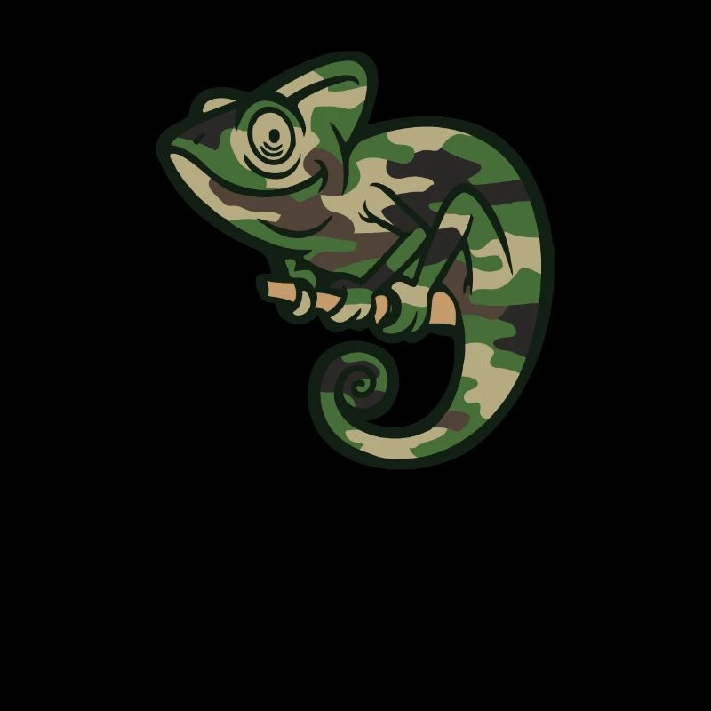 Chameleon Camouflage Funny Gift