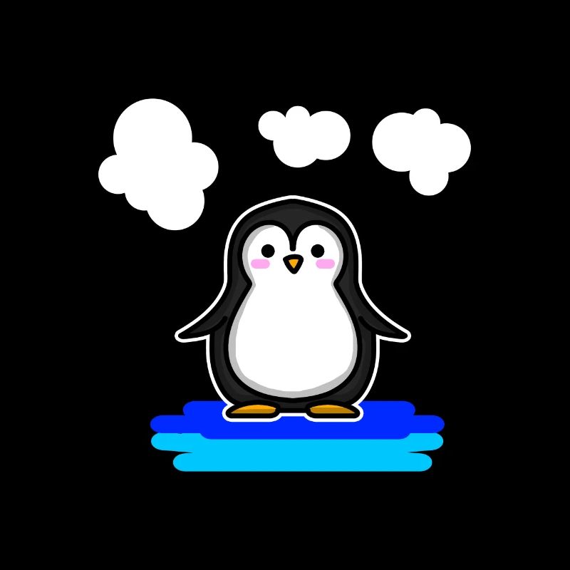 Pingouin animal mignon