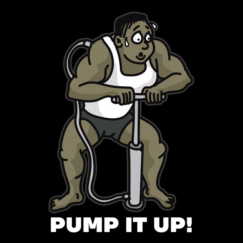 PUMP IT UP Air Pump Bodybuilder Anabolic Steroids