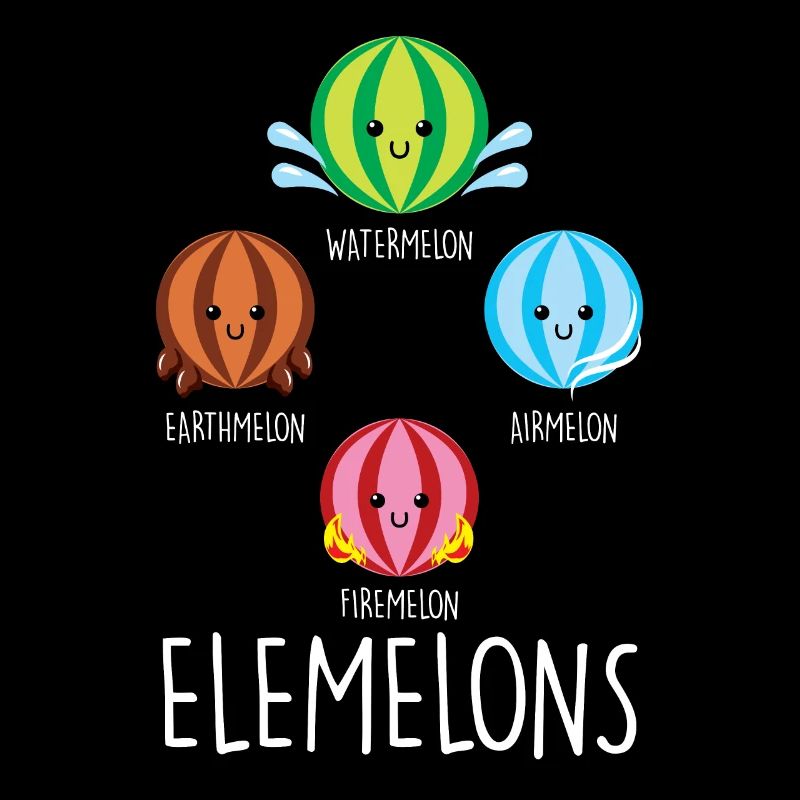 Watermelon Element Chemistry Water Earth Fire Air
