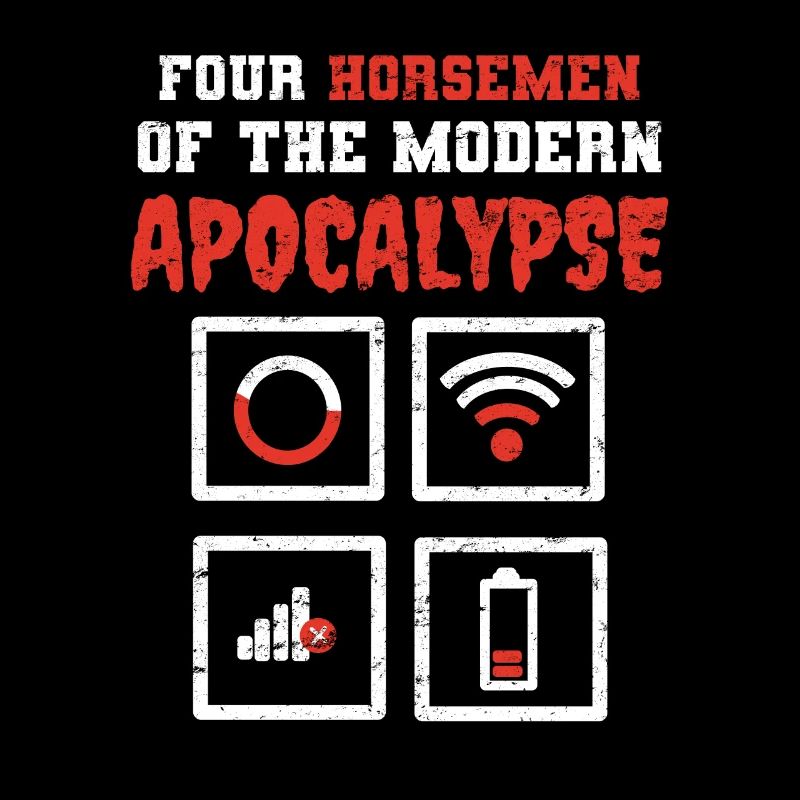 Vier Reiter Moderne Apokalypse