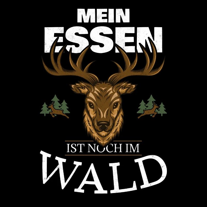 Jagd Jäger Jägersmann Jagdspruch Elch Geschenk