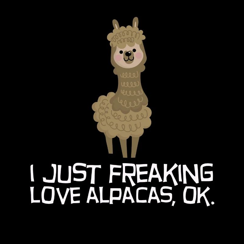 Alpaca Lama Gift Idea Fluffy Shaggy