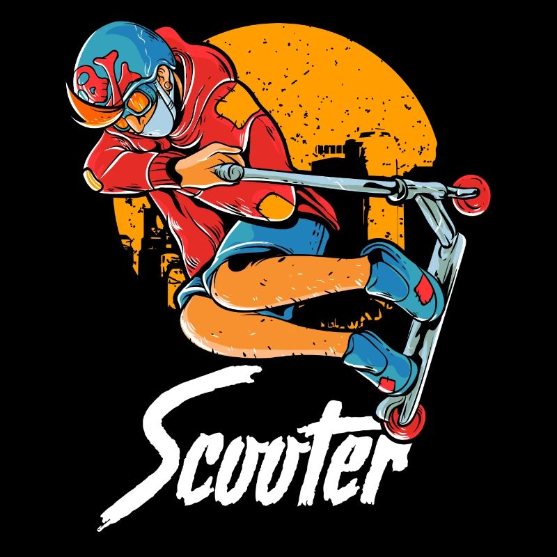 Cute & Funny Scooter Kid Riding Tricks