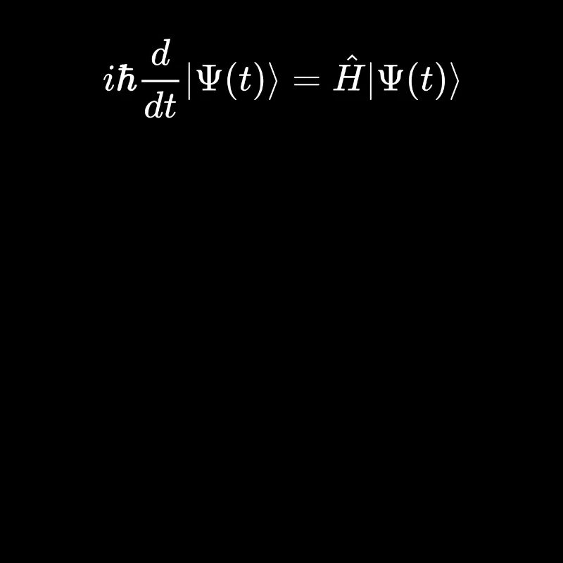 Schrodinger math and physics formula equation
