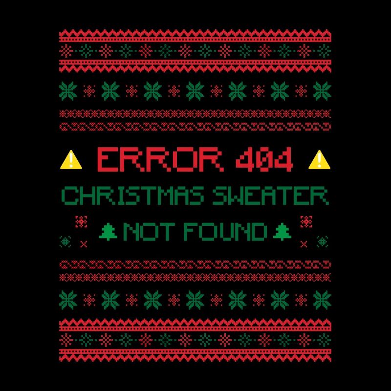 Erreur 404 Pull de Noël Humour introuvable