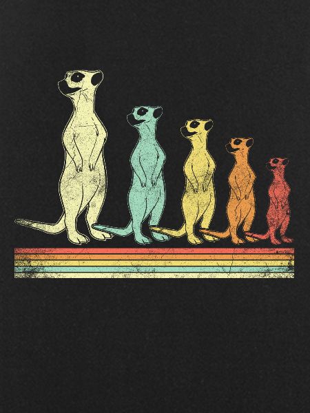 Retro Erdmännchen