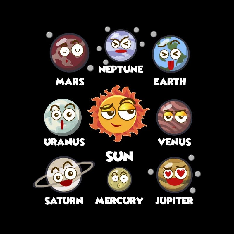 Solar system galaxy space planet