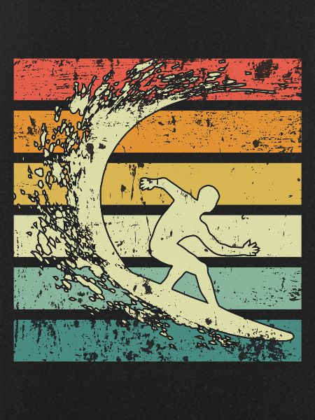 Surfer retro