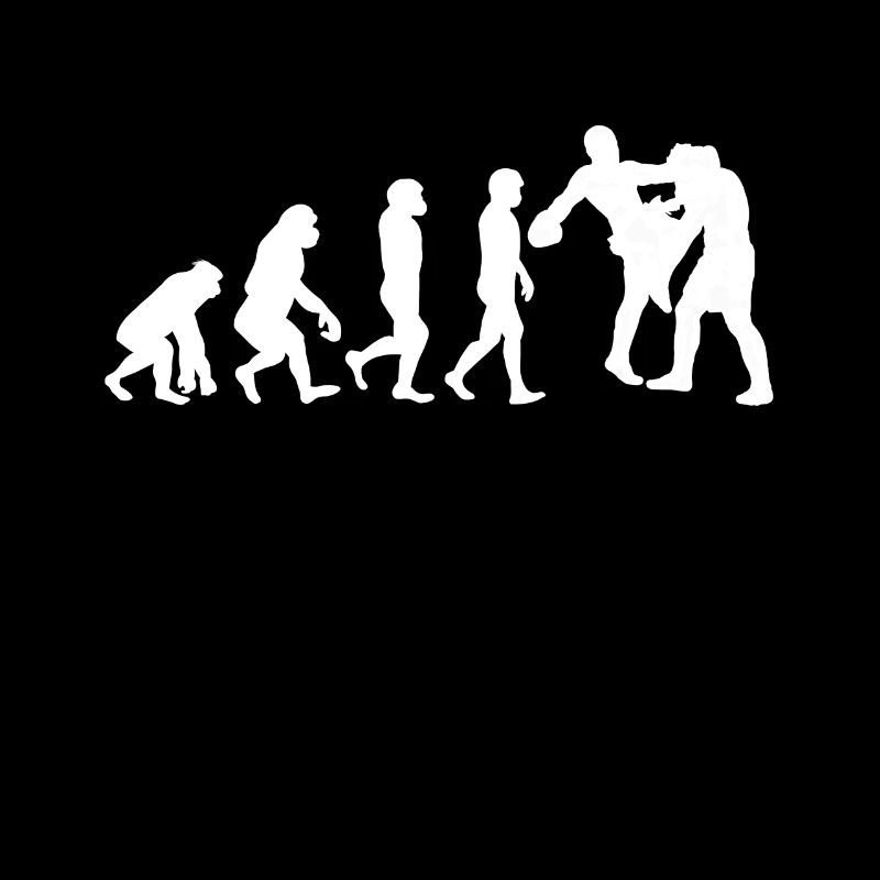 Muay Thai Kämpfer Evolution