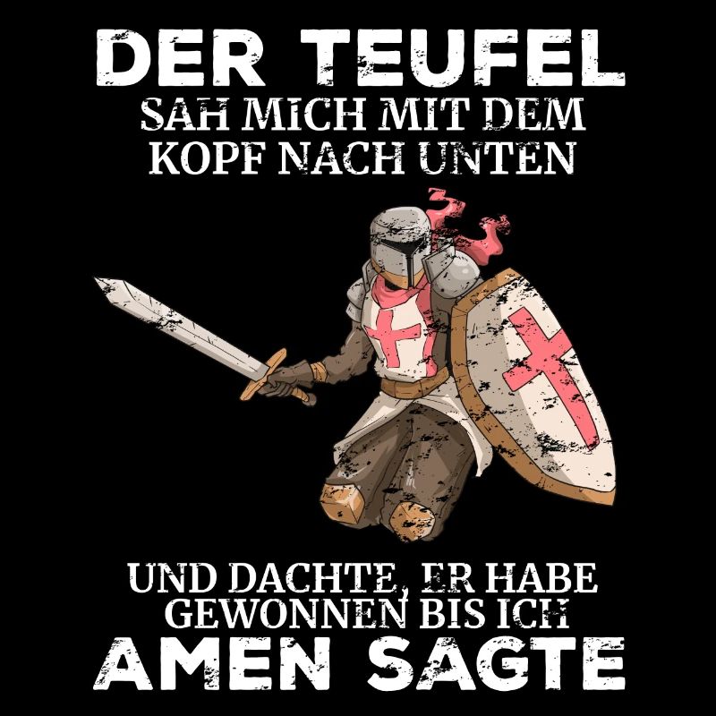 Tempelritter Grafik Templer Teufel Tempel Ritter