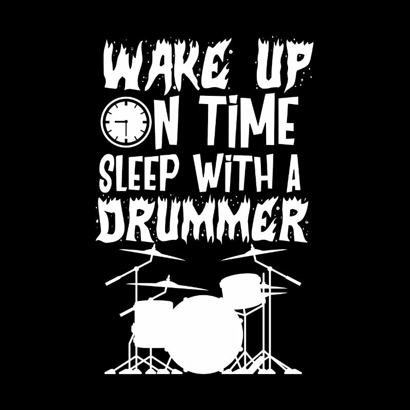 Dormir avec un batteur de la relation tambour