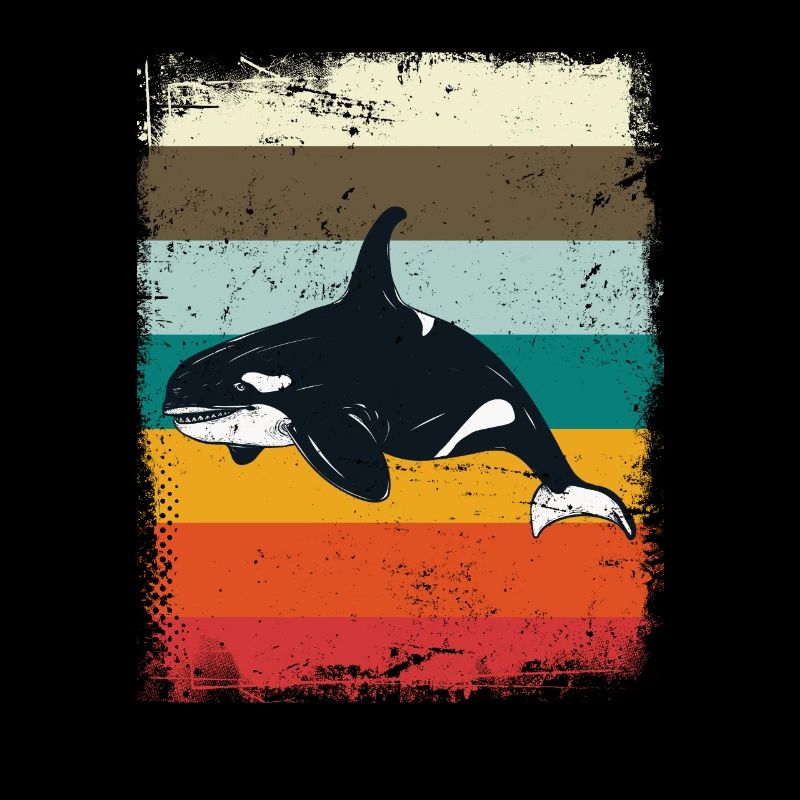 Retro orca