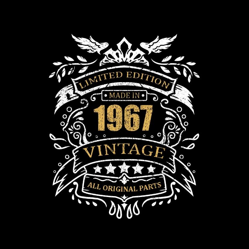 Made In 1967 Limited Edition Geburtstag Geschenk
