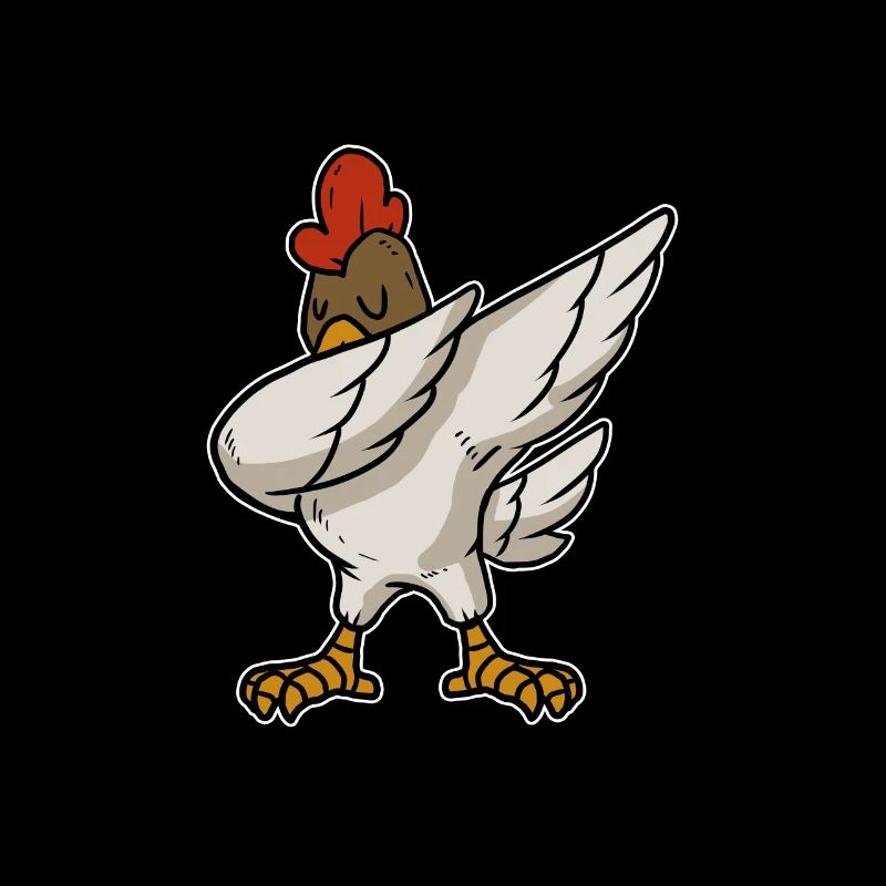 Funny Dabbing Chicken Dab Dance Chickens Lover