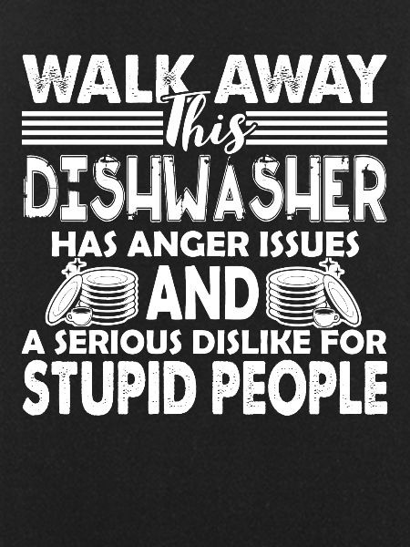 Dishwasher Dishwasher Warning