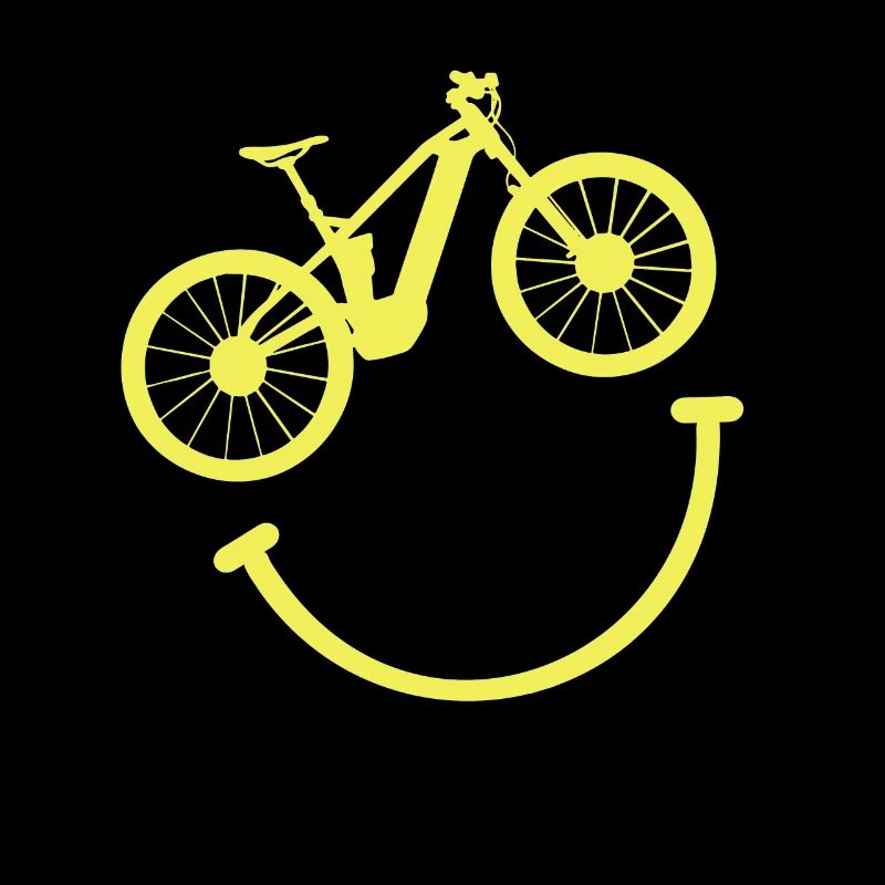 Vélo Visage Drôle VTT Cyclisme