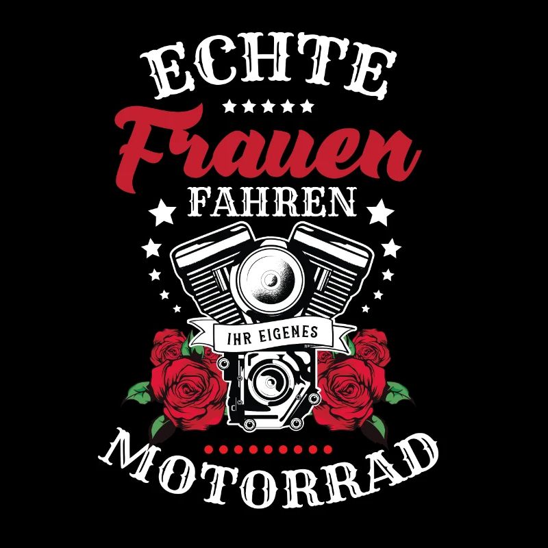 Motorrad Motorräder Bikerin Geschenkidee