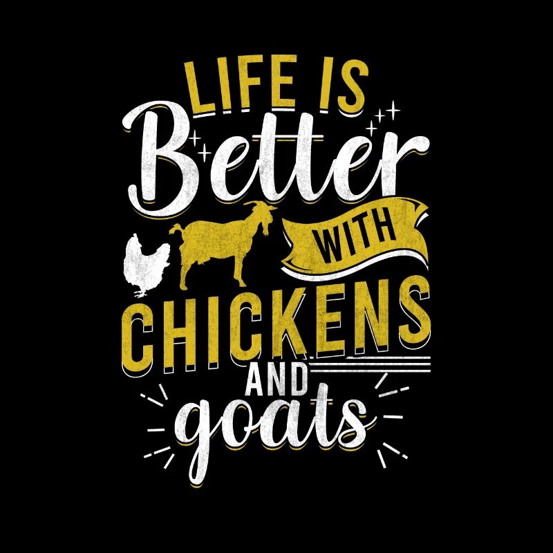 Chèvres Poulets Chèvre Poulets Drôles