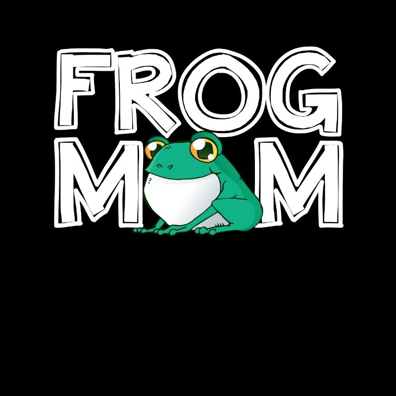 Frog Mom Muttertag Geschenk Frosch Mama Damen