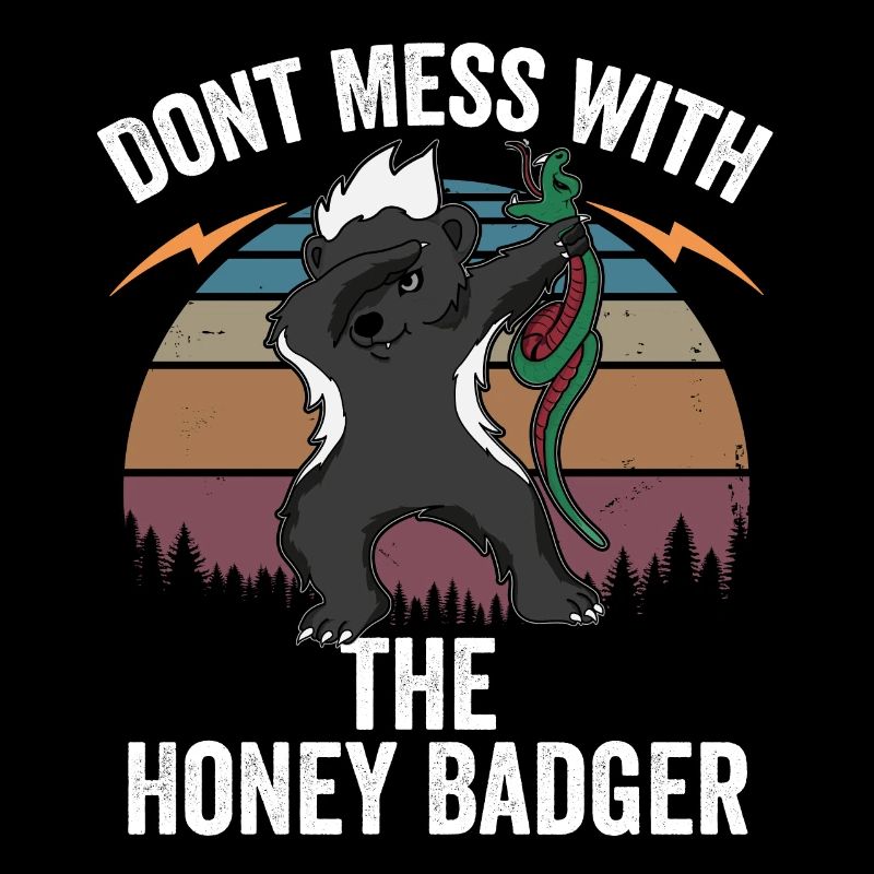 Leg dich nicht mit Honey Badger an