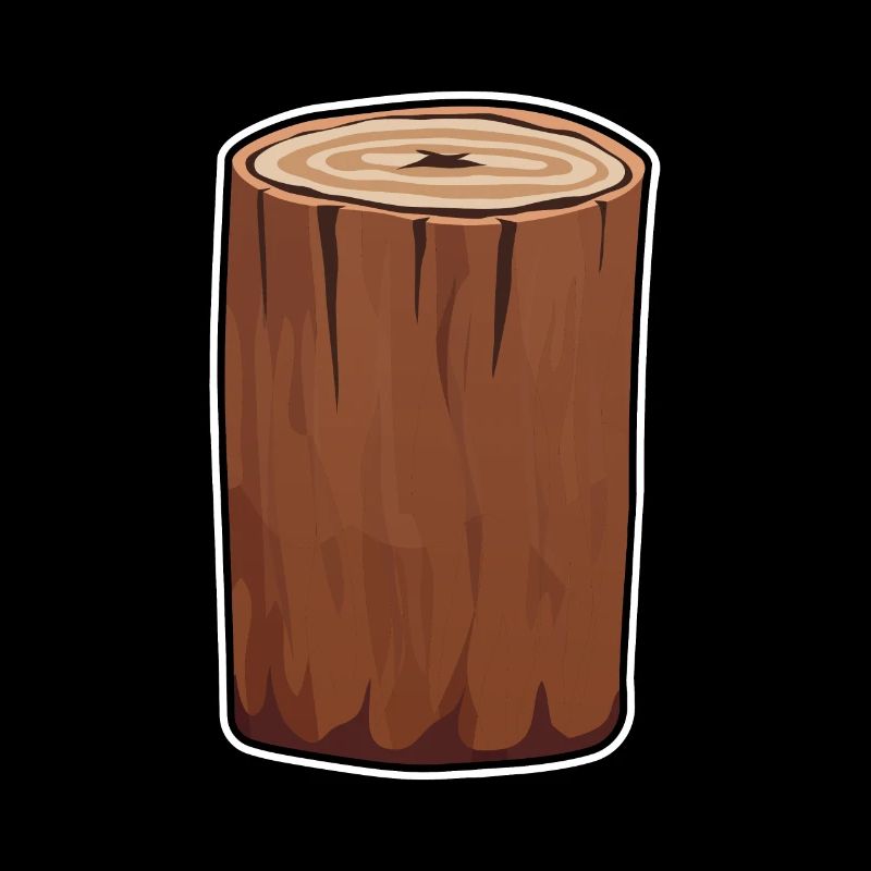Funny tree trunk