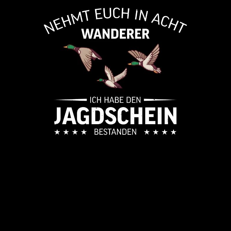 Jagdschein Jägerprüfung Jäger Jagd Hirsch Geschenk