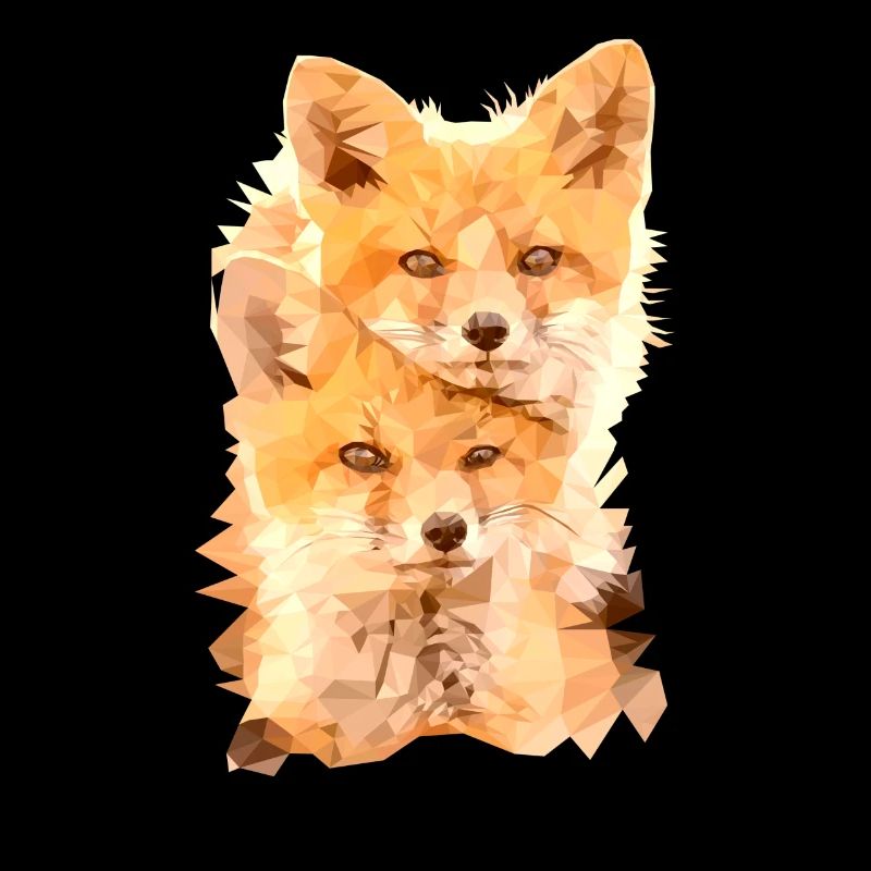 Fox Polygon Art