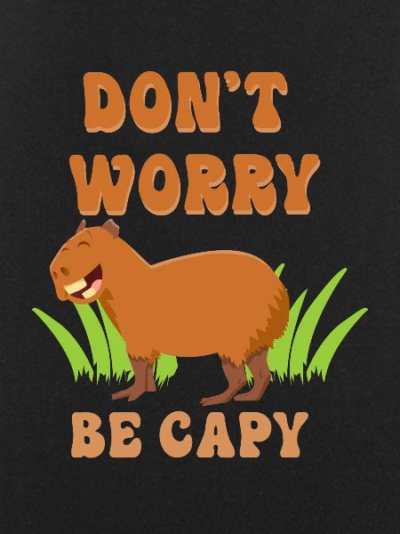Capybara saying funny