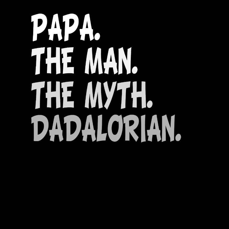 Father son Dadalorian