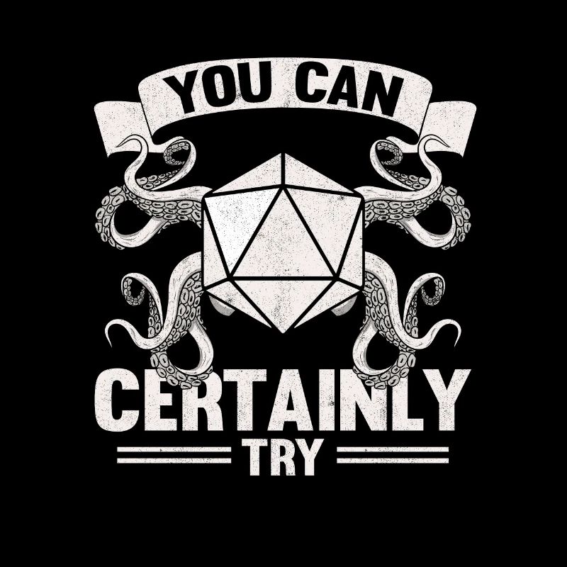 You Can Certainly Try D20 TTRPG RPG Tabletop Role