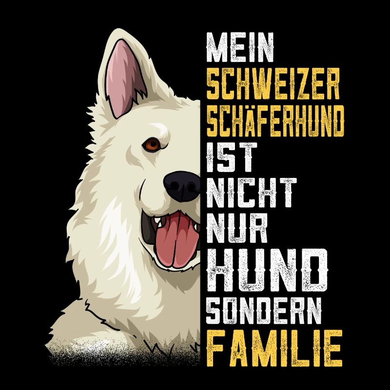 Weißer Schweizer Schäferhund Geschenkidee